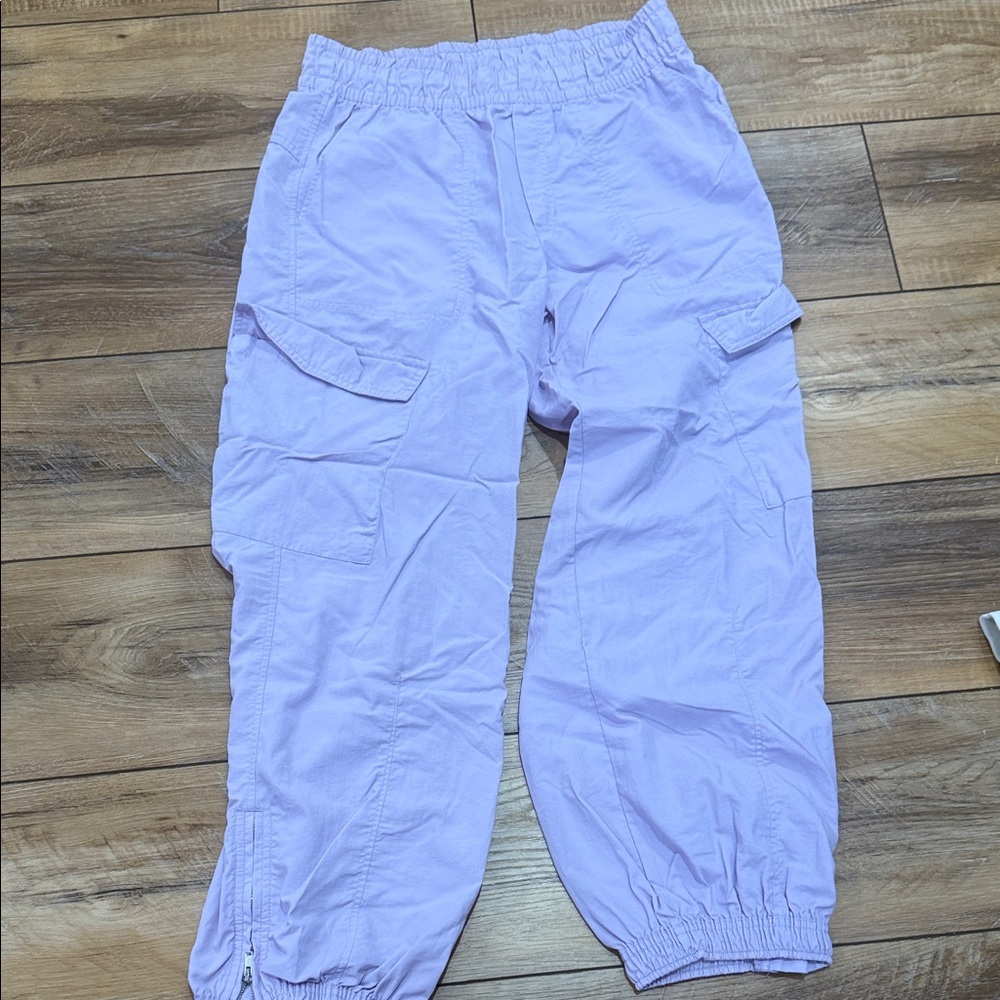 Old Navy Lilac Cargo Jogger Pants